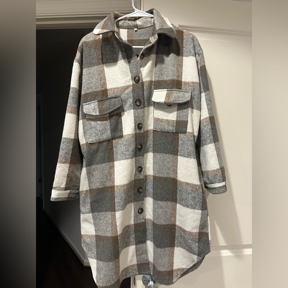 Flannel Shacket - Picture 2 of 7